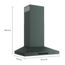 Hotte aspirante murale KitchenAid® de 30 pouces à 4 vitesses KVWC730SJP