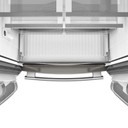 Kitchenaid® Réfrigérateur à portes françaises, profondeur standard et distributeur intérieur de 22 pi cu - 33 po KRFF333SPS