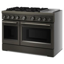 Table de cuisson bicombustible à 6 brûleurs avec plaque chauffante  KitchenAid® de 48 po KFDD948SBE