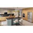 Kitchenaid® Réfrigérateur à portes françaises à profondeur de comptoir et distributeur d’eau externe KRFC736SPS