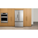 Kitchenaid® Réfrigérateur à portes françaises à profondeur de comptoir et distributeur d’eau externe KRFC736SPS