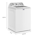 Maytag® Laveuse à chargement vertical à agitateur avec fonction Extra Power - 5.4 pi cu MTW5205TW