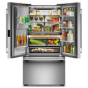 Kitchenaid® Réfrigérateur à portes françaises à profondeur standard avec remplissage intelligent KRFC536SPS