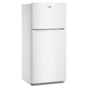Réfrigérateur à congélateur supérieur Whirlpool® avec refroidissement à couverture totale - 14 pi cu et 28 po WRTX3314TW