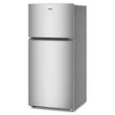 Réfrigérateur à congélateur supérieur Whirlpool® avec refroidissement à couverture totale - 14 pi cu et 28 po WRTX3314TZ