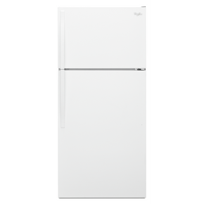 Réfrigérateur à congélateur supérieur Whirlpool® de 28 po avec machine à glaçons en option – 14 pi³ WRT314TFDW