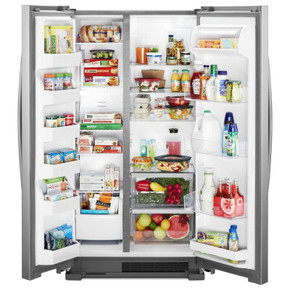 Whirlpool® Réfrigérateur côte à côte - 36 po - 25 pi cu WRS315SNHM