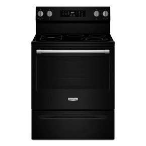 Maytag® Cuisinière électrique à convection avec friture et cuisson à air sans préchauffage - 30 po - 5,3 pi cu YMFES6030RB