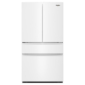 Réfrigérateur à portes françaises Whirlpool® et à capacité familiale et tiroir à températures flexibles de 30 pi cu WRMF3336SW