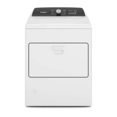 Whirlpool® Sécheuse au gaz à chargement vertical avec capteur d’humidité - 7 pi cu WGD5010LW