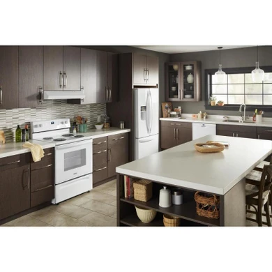Whirlpool® Cuisinière électrique avec fonction Garder au chaud - 4.8 pi cu YWFC315S0JW