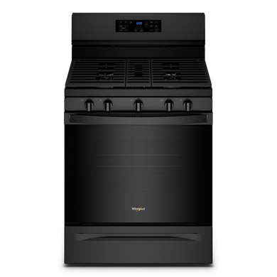 Whirlpool® Cuisinière au gaz 5 en 1 avec four à friture à l’air - 5 pi cu WFG550S0LB