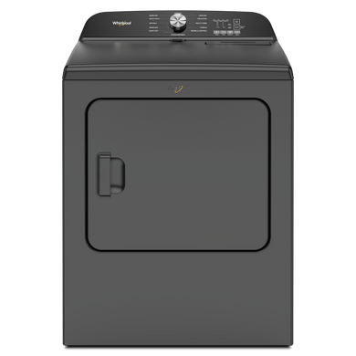 Whirlpool® Sécheuse électrique à chargement vertical avec détection d’humidité - 7 pi cu YWED6150PB