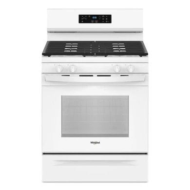 Whirlpool® Cuisinière au gaz autonettoyante avec mode sans préchauffage de 30 po WFGS3530RW