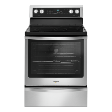 Cuisinière électrique non encastrée à convection véritable - 6.4 pi cu Whirlpool® YWFE745H0FS