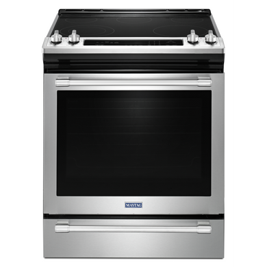 Cuisinière électrique avec convection véritable et préchauffage rapide - 30 po - 6.4 pi cu Maytag® YMES8800FZ