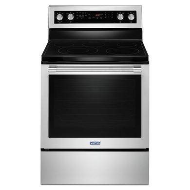 Cuisinière électrique avec convection véritable et préchauffage rapide - 30 po - 6.4 pi cu Maytag® YMER8800FZ