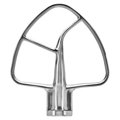 Batteur plat en acier inoxydable KitchenAid® KSM5THFBSS