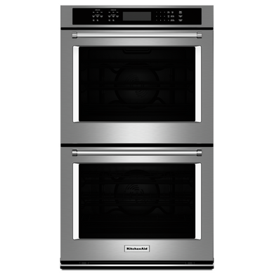 Kitchenaid® Four encastré double avec convection véritable EvenHeatTM - 27 po KODE507ESS