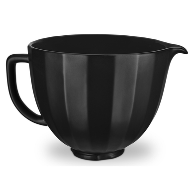 Bol en céramique à coquille noire de 5 pintes KitchenAid® KSM2CB5PBS