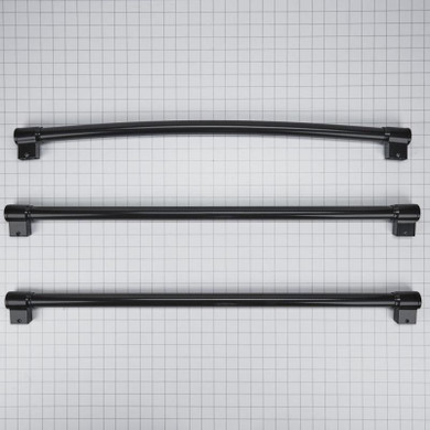 Trousse de poignées pour réfrigérateur à portes françaises - Noir W10716730