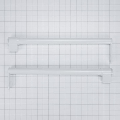 Trousse de poignées pour réfrigérateur à congélateur supérieur blanc W10721892