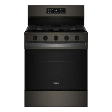 Whirlpool® Cuisinière au gaz de 30 pouces avec friture et cuisson à air, autonettoyante avec préchauffage WFGS5030RV