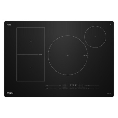 Whirlpool® Table de cuisson à induction intelligente avec technologie Temp Cook™ et revêtement WipeClean™ - 30 po WCIT7530SB