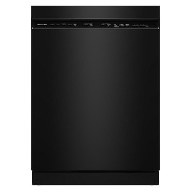 Kitchenaid® Lave-vaisselle à troisième panier à ustensiles avec plus de 30 jets de lavage à couverture totale - 47 dBA KDFS224SBL