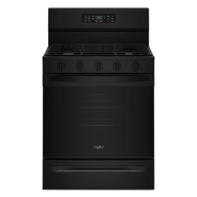Whirlpool® Cuisinière au gaz avec technologie de cuisson à air - 30 po WFGS5730SB