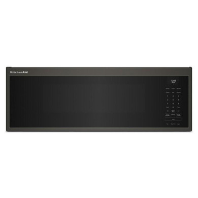 Kitchenaid® Four à micro-ondes à hotte intégrée à profil bas intelligent avec ventilateur double YKMML550RBE