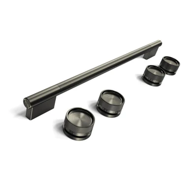 Trousse d'accessoires de personnalisation (poignées et boutons) couleur laiton pour cuisinière électrique coulissante à convection KitchenAid® W11773969