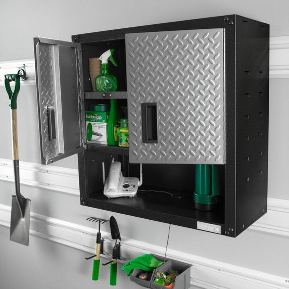 Gladiator® Armoire murale GearBox à porte 3/4 prête à assembler GAWG28KDESG