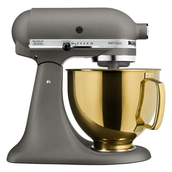 Kitchenaid® BOL POUR BATTEUR SUR SOCLE EN ACIER INOXYDABLE DE 5 PINTES KSM5SSBRG