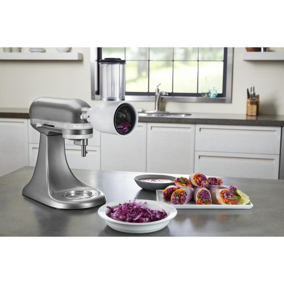 Kitchenaid® Bloc râpeur/éminceur pour aliments frais KSMVSA