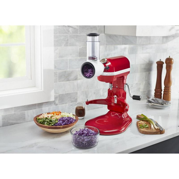 Kitchenaid® Bloc râpeur/éminceur pour aliments frais KSMVSA