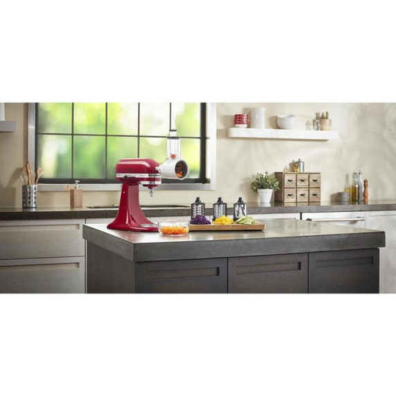 Kitchenaid® Bloc râpeur/éminceur pour aliments frais KSMVSA