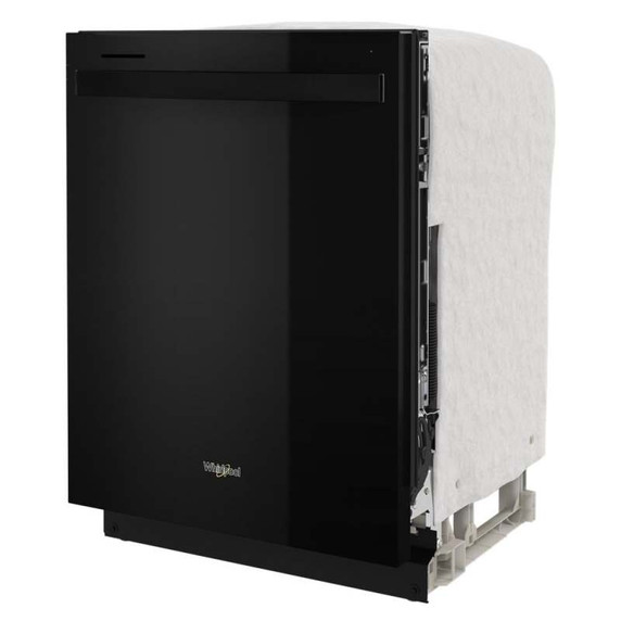 Lave-vaisselle avec système de lavage intelligent de 24 po Whirlpool® et un panier supérieur haut WDT740SALB