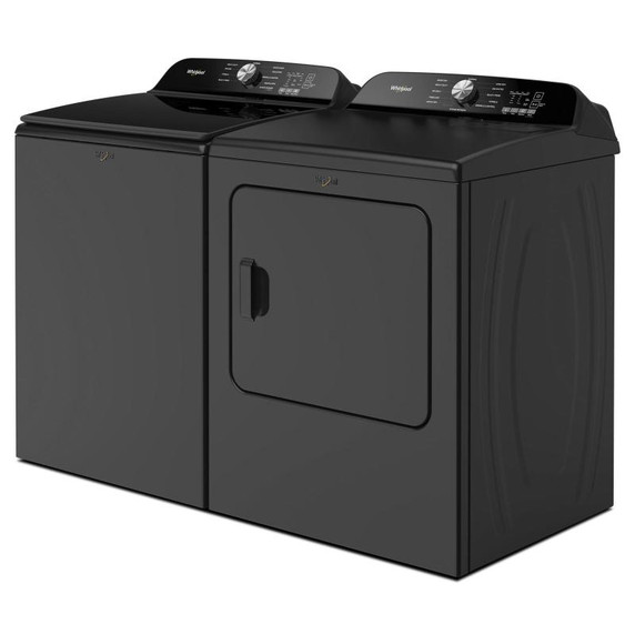 Whirlpool® Sécheuse au gaz à chargement vertical avec détection d’humidité - 7 pi cu WGD6150PB