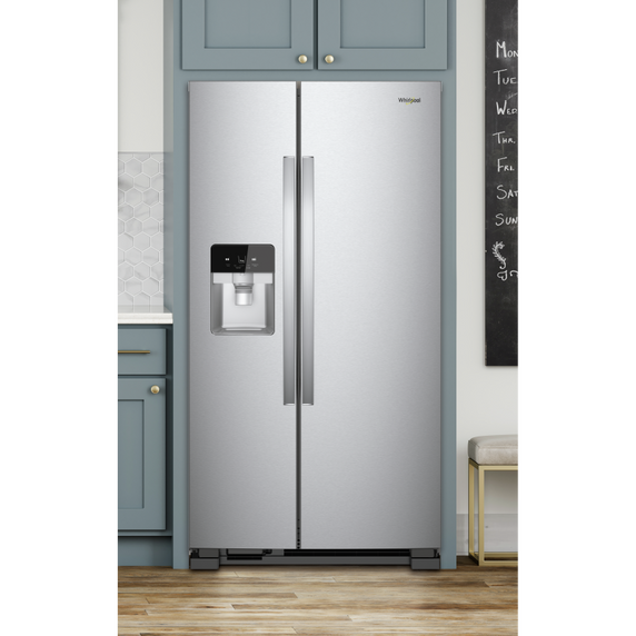 Réfrigérateur côte à côte - 36 po - 25 pi cu Whirlpool® WRS555SIHZ