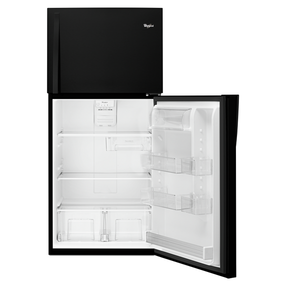 Réfrigérateur à congélateur supérieur avec éclairage intérieur à del - 30 po - 19.2 pi cu Whirlpool® WRT549SZDB