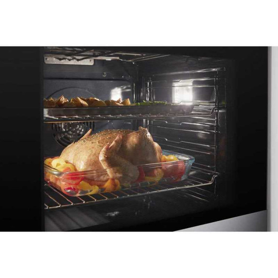 Whirlpool® Four mural double à convection véritable - 24 po - 5.8 pi cu WOD52ES4MZ