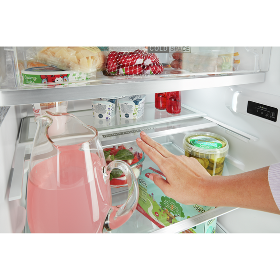 Réfrigérateur à congélateur supérieur - 24 po - 11.6 pi cu Whirlpool® WRT312CZJW