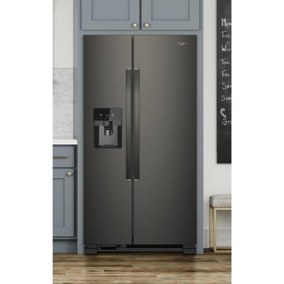 Whirlpool® Réfrigérateur côte à côte - 36 po - 25 pi cu WRS555SIHV