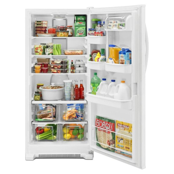 Réfrigérateur sans congélateur Whirlpool® de 31 po avec éclairage à DEL – 18 pi³ WRR56X18FW