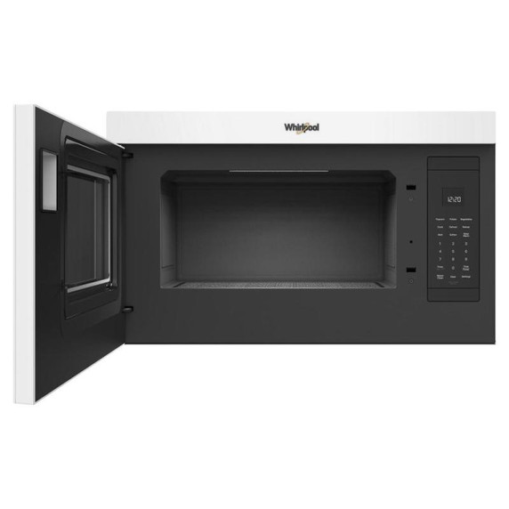 Whirlpool® Four à micro-ondes à hotte intégrée affleurant sans plateau tournant YWMMF5930PW