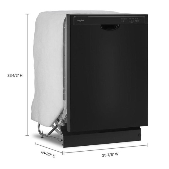 Whirlpool® Lave-vaisselle silencieux de 57 dBA avec cycle d’amplification WDF341PAPB
