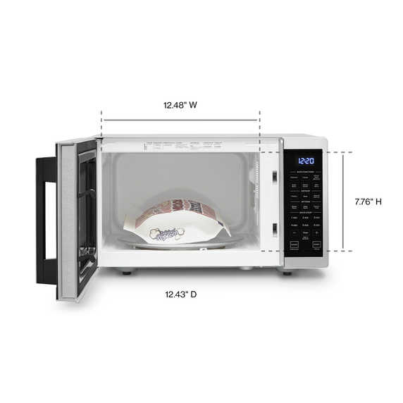 Four à micro-ondes de comptoir avec puissance de cuisson de 900 watts - 0.9 pi cu Whirlpool® YWMC30309LS