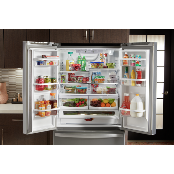 Réfrigérateur à portes françaises avec distributeur d’eau - 36 po - 25 pi cu Whirlpool® WRF535SWHB
