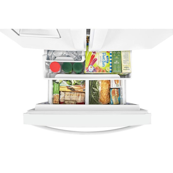 Whirlpool® Réfrigérateur à portes françaises - 30 po - 20 pi cu WRF560SEHW
